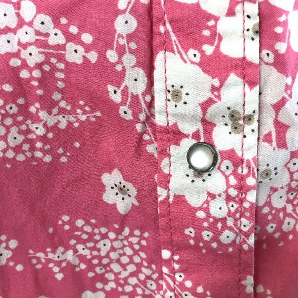 Columbia Women's Floral Button Down Lightweight Shirt L - Picture 3 of 8